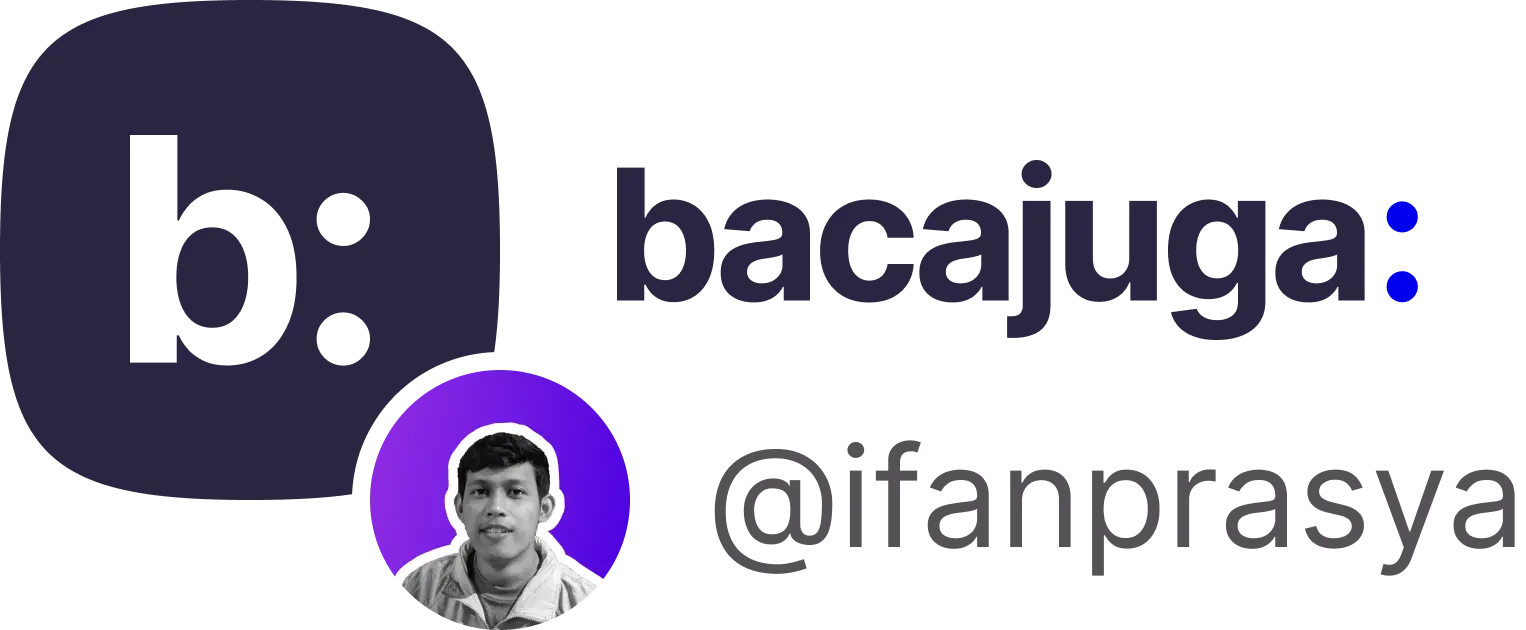 Bacajuga dan Ifan Prasya